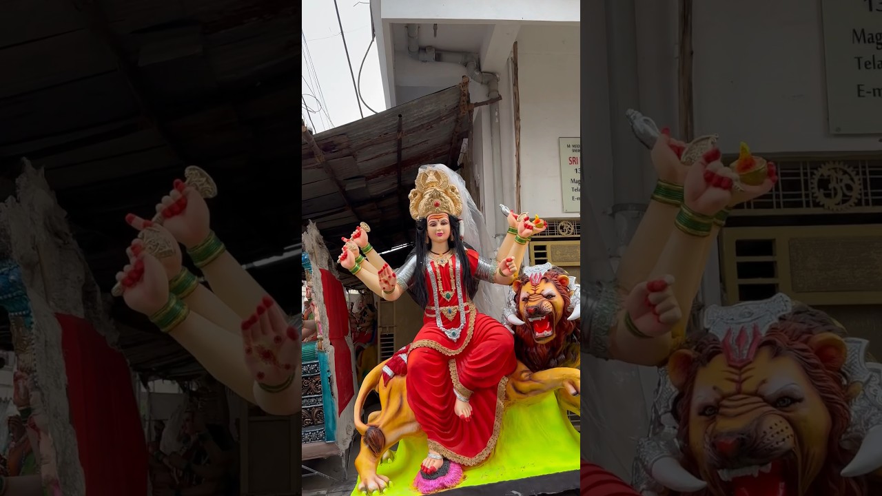 Durga Matha Aagman 2023 | Hyderabad Durga Mata transporting 2023 | 