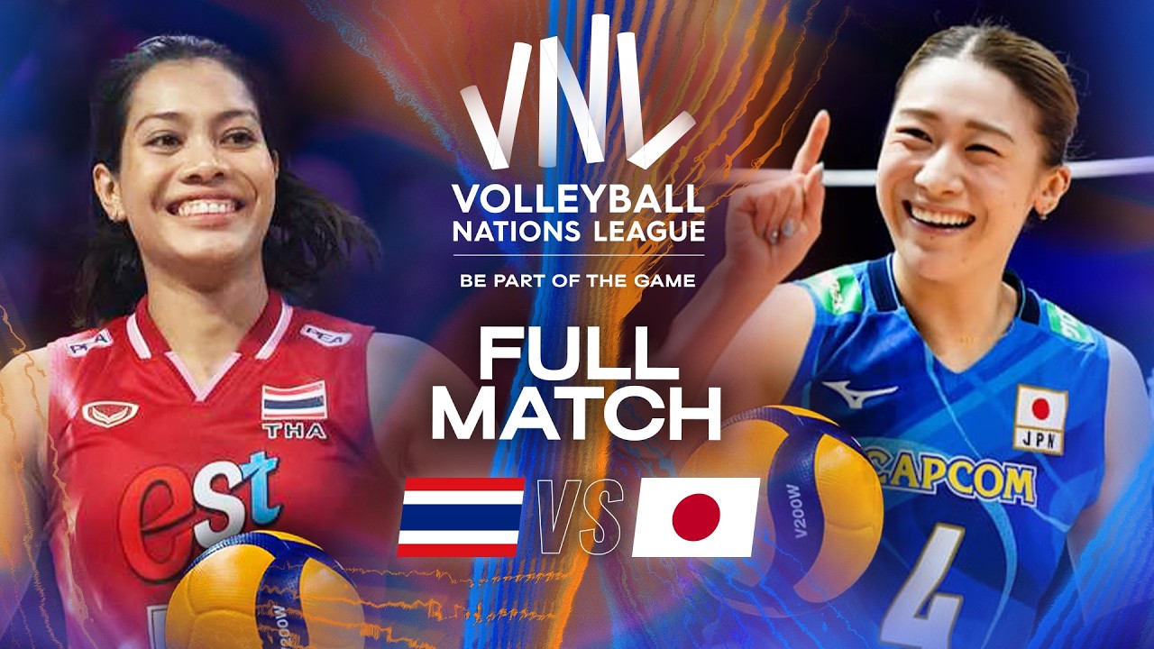 Thailand 🇹🇭 vs. Japan 🇯🇵 | VNL 2025 - Full Match | Week 1