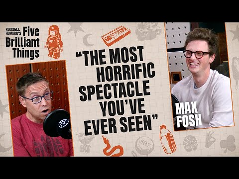 Eating Hotdogs With a Grizzly Bear?! (ft. Max Fosh) | Russell Howard's Five Brilliant Things