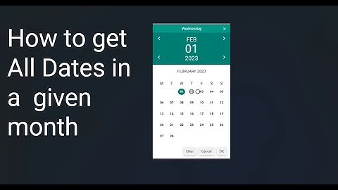 How to get All Dates in a given month in C#