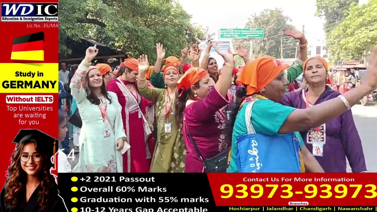 City Center HSP Baba Rangdar Badshah Banga people's thread Taran Hari Chaunki today.