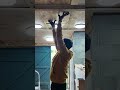 Closing Up the Workshop Ceiling. #woodworking