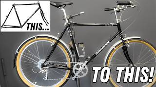 From Frame to Fortune! BRIDGESTONE CB-Zip Build (Rivendell OM-1 Derailleur, Velo Orange Cranks) Pt.1