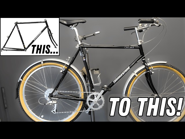 From Frame to Fortune! BRIDGESTONE CB-Zip Build (Rivendell OM-1