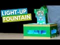 How to Build a LEGO Light-Up Desk Fountain | BRICK X BRICK