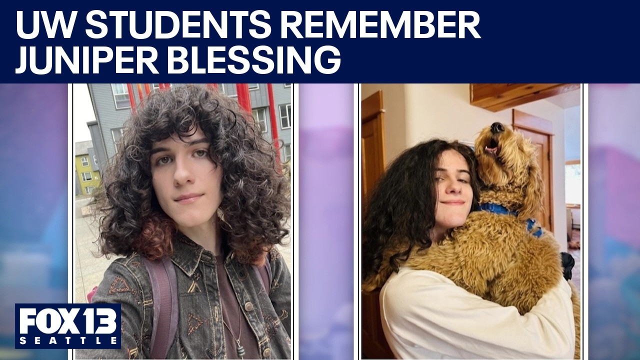 UW students honor Juniper Blessing, 19-year-old stabbed to death | FOX ...