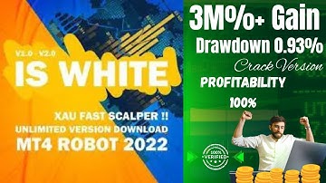 IS White EA v2.0  $2,599 Gold Trading Bot for Just $20  Smart Scalping + Trend Capture  MT4 EA