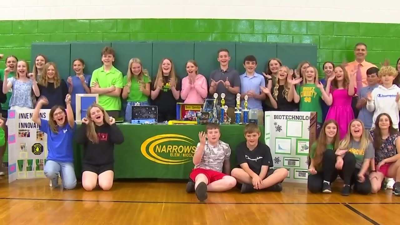 Students compete in robotics competitions - YouTube
