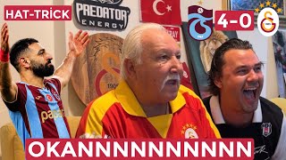 MÜMTAZREİS ÇILDIRDI OKAN BURUK BIRAK GİT DEDİ! TRABZONSPOR 4-0 GALATASARAY #trabzonspor 