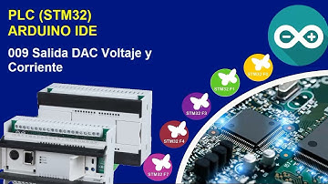 009 Salida DAC ARDUINO PLC STM32 STM32F103