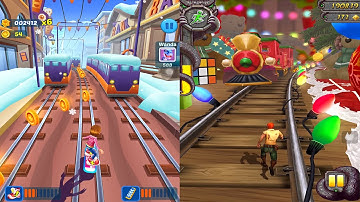 Subway Princess Runner ‘OR’ Temple Run 2  - Games Comparison Video | Android/iOS Gameplay HD
