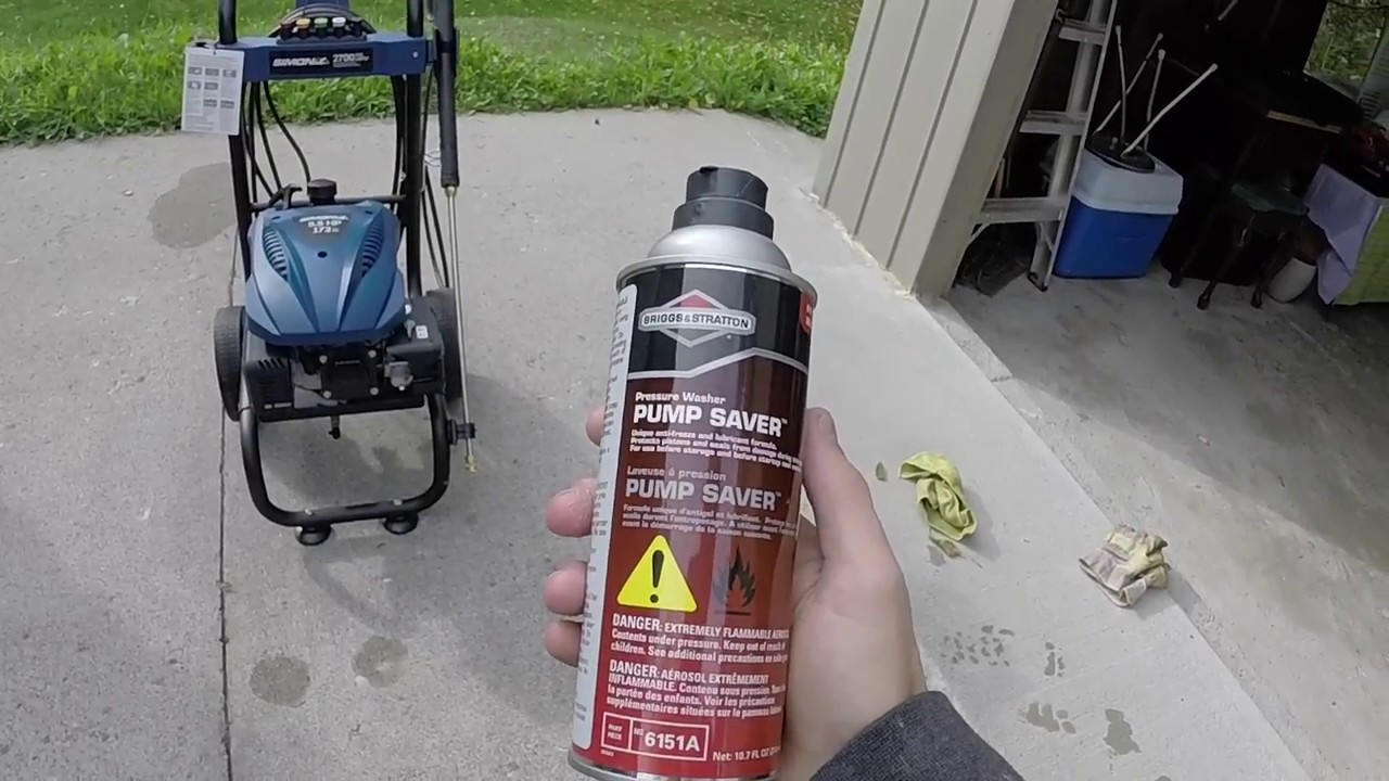 How to Winterize a Pressure Washer 