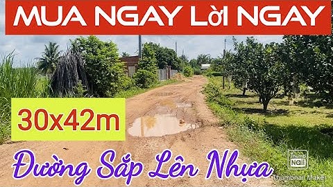 Hàng Hiếm Xuất Hiện tại Ấp Cao Su, Long Giang, Bến Cầu - Bán Đất 2 Mặt Tiền Giá Rẻ - Dienthotayninh