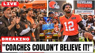 BREAKING : Browns Coaches STUNNED by Shedeur Sanders' Day 4 Performance at Training Camp