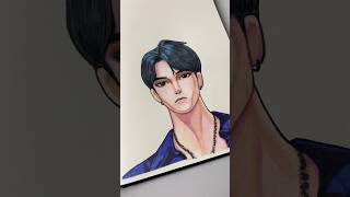 Download Lagu drawing jinu from Kpop demon huntes #drawing #kpopdemonhunters #jinu MP3