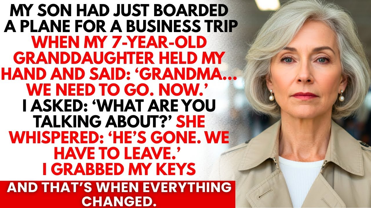 My Granddaughter Begged Us To Leave Right After My Son’s Flight Took Off.