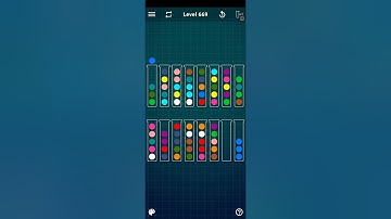 Ball Sort Puzzle Level 669😎