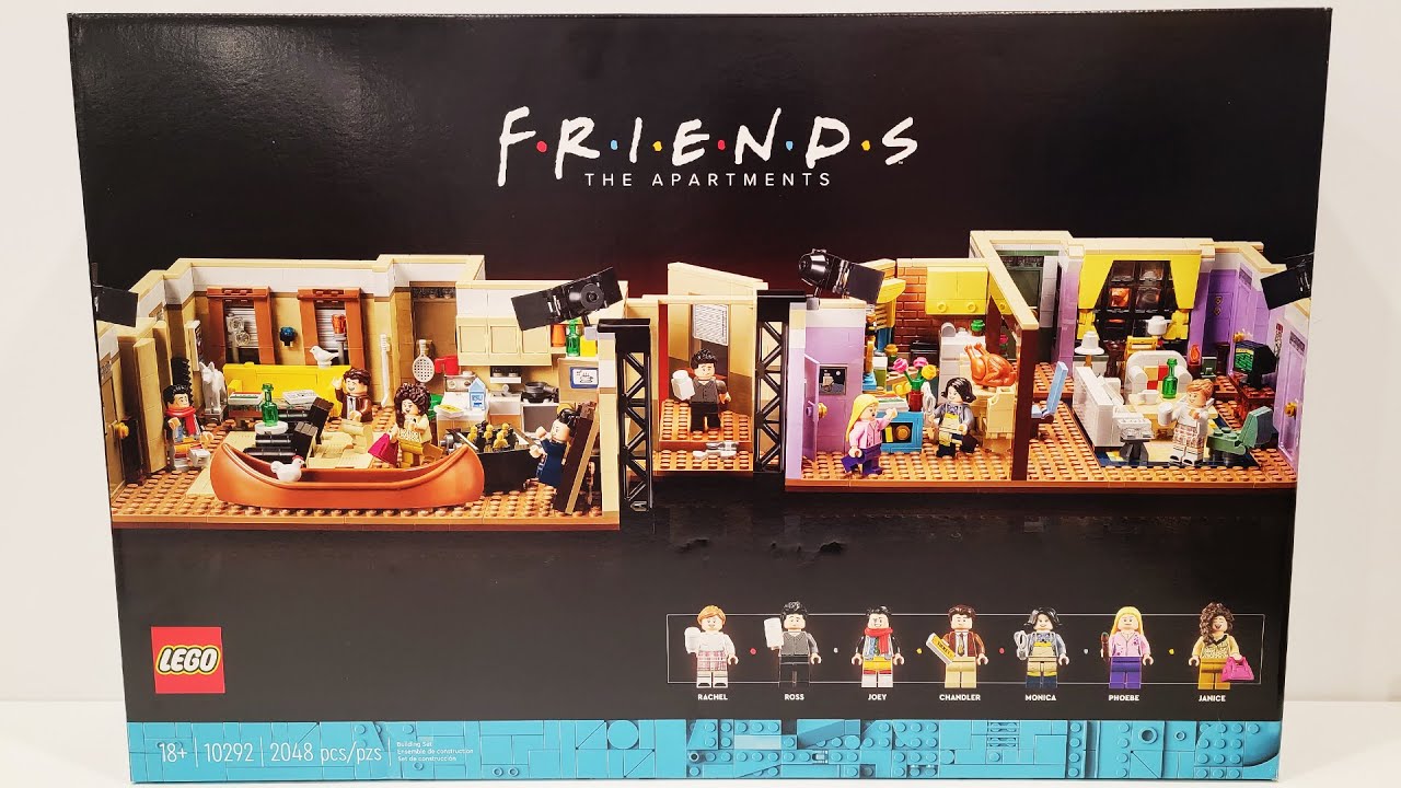 LEGO® review: 10292 Friends - The Apartments