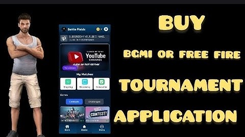 BUY BGMI OR FREE FIRE TOURNAMENT APPLICATION? #freefire #bgmi #tourmament