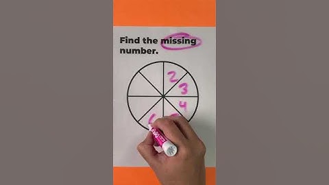 Crack the code to find the missing number!