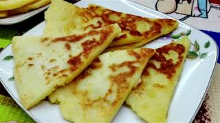 Картофельные лепешки .Быстрый завтрак