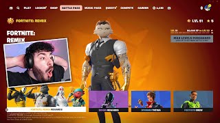 Thumbnail for *NEU* der Fortnite CHAPTER 2 REMIX Battle PASS ist DA ...