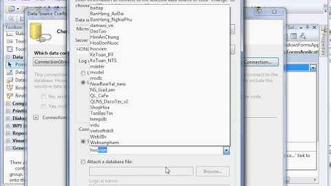 Tạo DataGridView tự động từ SQL Server