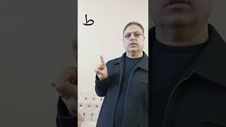 أبجدية الحروف الهجائية العربية بلغة الإشارة