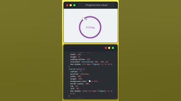 Create a Stylish Radial Range Slider with HTML, CSS, and JS #coding #programming #frontend #video