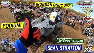 GNCC Ironman | 4x4 Sr ATV XC | Sean Stratton | CanAm 800R | 2023 P3 of 12 | 109 O/A of 487 Racers