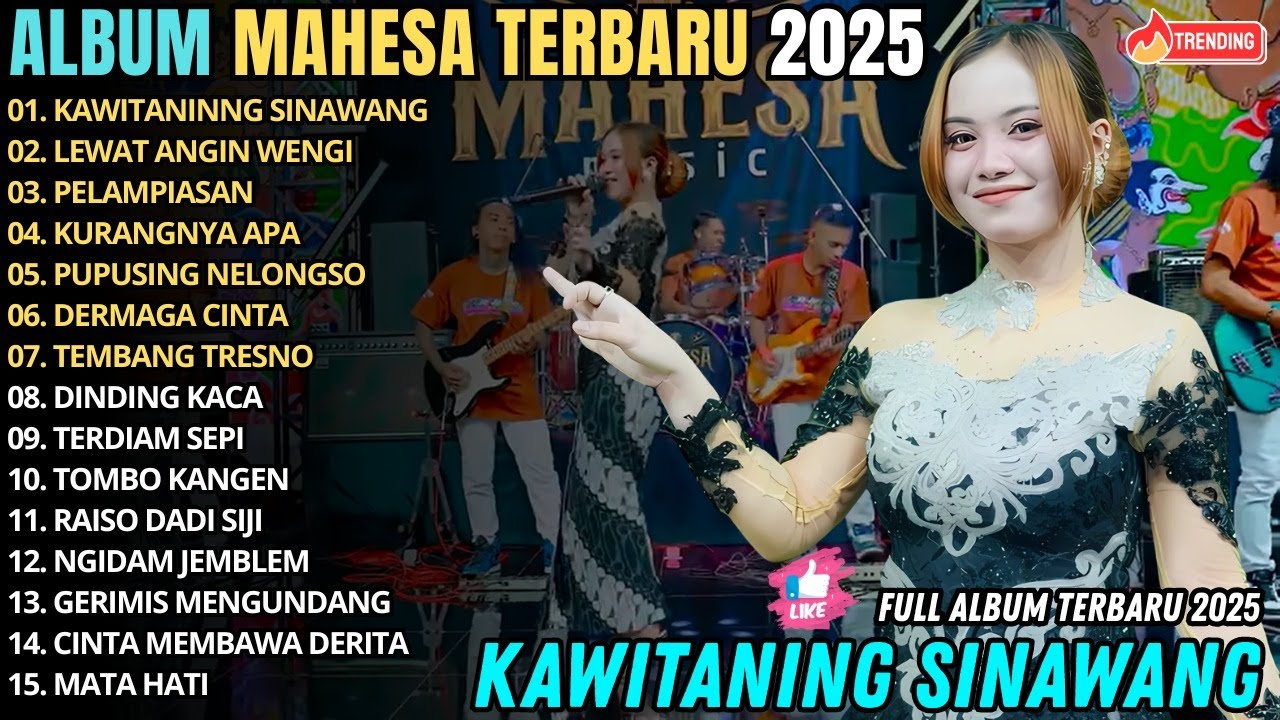 KAWITANING SINAWANG - LEWAT ANGIN WENGI || AJENG FEBRIA || MAHESA MUSIC FULL ALBUM TERBARU 2025