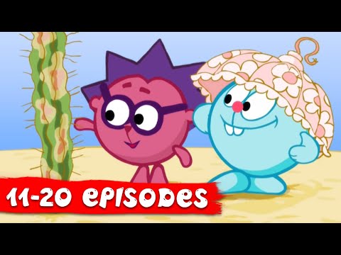 KikoRiki 2D | Full Episodes collection (Episodes 11-20) | Cartoons for Kids