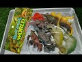 ASMR  5:42 Minutes Satisfying Unboxing Animal Toys,  Cow Giraffe Elephant Tiger Panda Rhinoceros