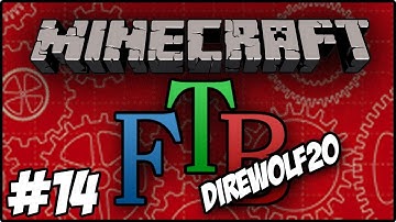 Minecraft: DireWolf20 Feed The Beast - Infernal Furnace, Soul Shards and Vile Sword #14
