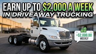 Driveaway income: Is $2k a week realistic?