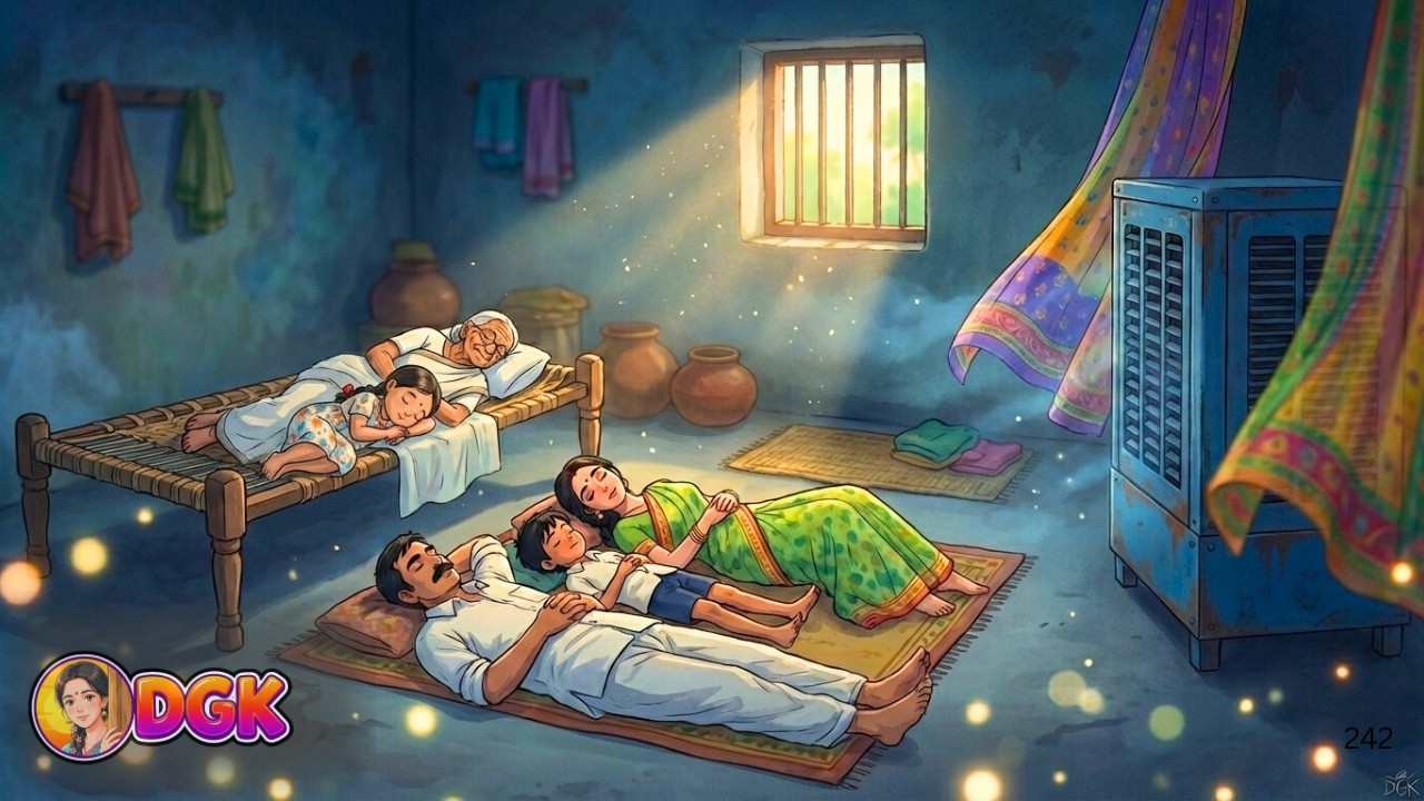 10 Minutes of 90s Indian Summer Afternoon (Ghibli Anime ASMR) ☀️