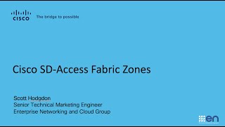Cisco SD-Access Fabric Zones
