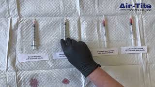Low Dead Space vs. Standard Syringe and Needle Comparison screenshot 5