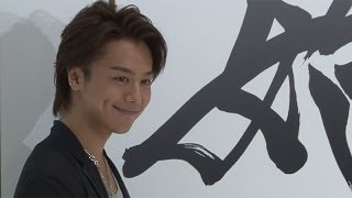 TAKAHIRO、初個展に「光栄」　｢EXILE TAKAHIRO 初個展 『始～絵具バカ日誌～』｣(1)
