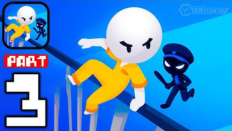 Prison Escape 3D - Gameplay Walkthrough Part 3 Get out of prison (iOS,Android)