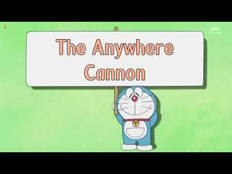 Doraemon English Subtitles The Anywhere Cannon Gravity Paint
