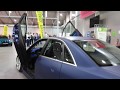 Audi A4 Inferno. Lambo style car. Auto tuning show 2018.