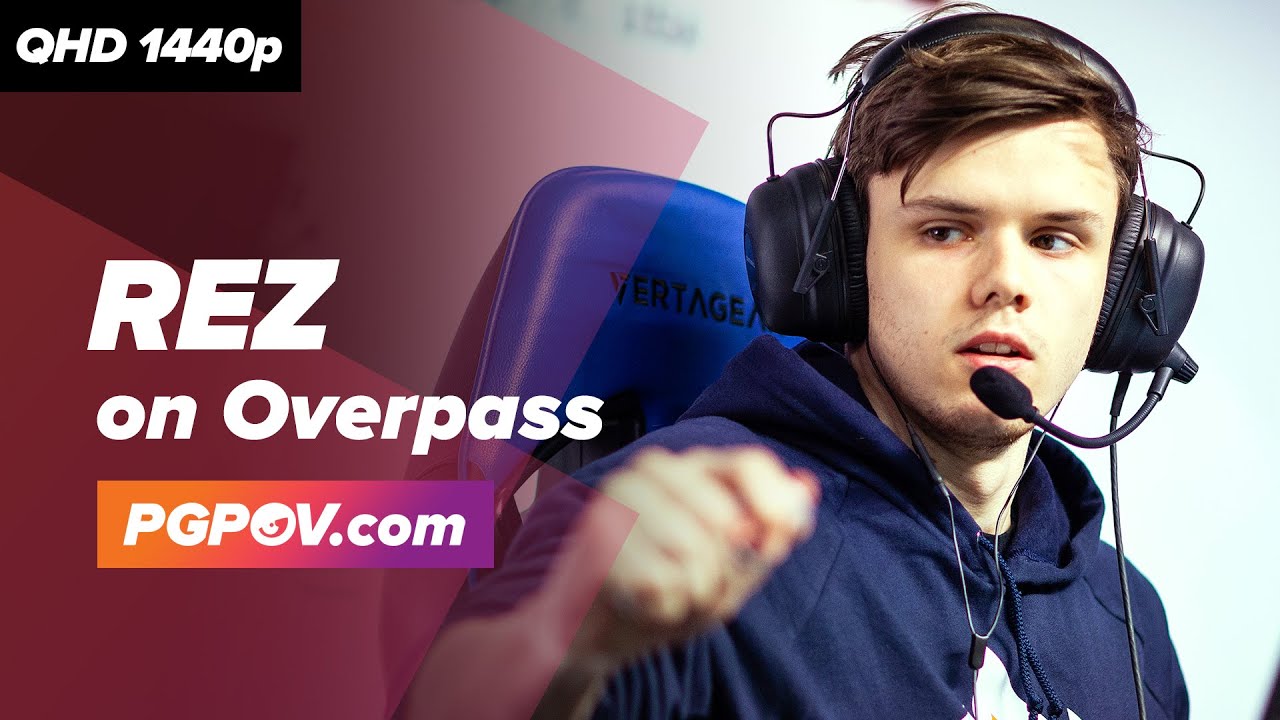 [CSGO POV] REZ (NiP) vs AVANGAR / 2611 / Overpass // Player Settings