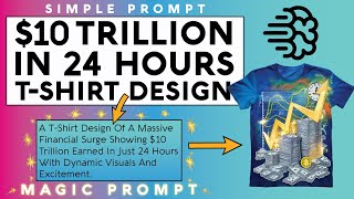 Use MAGIC PROMPTS In Ideogram To Generate Shirt Designs - 5 Examples - Print On Demand Amazon Merch