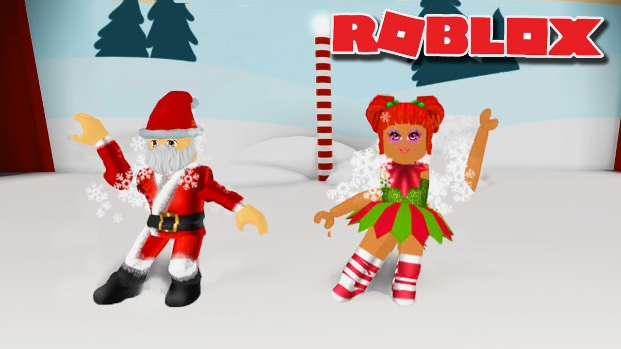 Christmas Dance Your Blox Off Duo Santa Claus And Elf Christmas