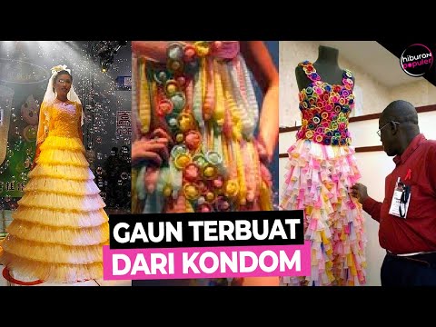 10 Gaun Pengantin Paling Unik dan Aneh di Dunia Berbagi 10