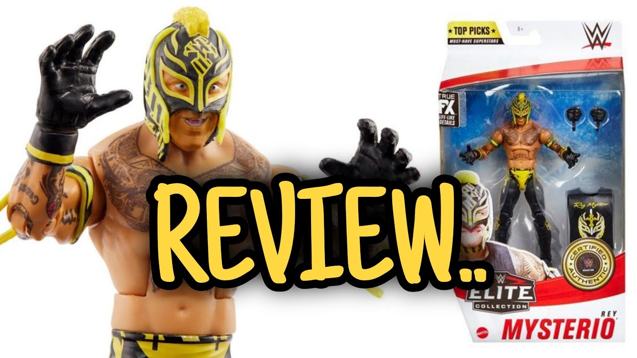 WWE Elite Collection "Top Picks 2021" Rey Mysterio by Mattel Review.