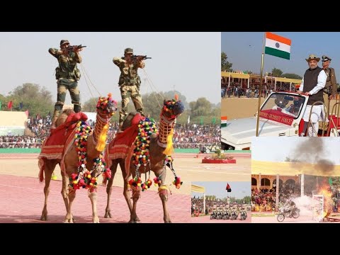 Union Home Minister Amit Shah Took Salute of 57th BSF Raising Day Parade in Jaisalmer