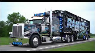 Ramko semi loaded with car audio - Rolling Thunder!