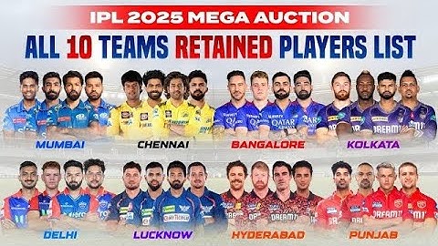 IPL 2025 Retention: MS Dhoni, Rohit Sharma, Virat retained; Pant, Iyer released. Know Top Highlights